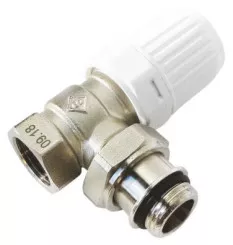 Robinet équerre thermostatisable femelle 15/21