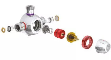 Mitigeur thermostatique collectif Premix T2 Confort - DELABIE