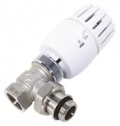 Robinet thermostatique équerre femelle 15/21 à élément sensible liquide VT0,5