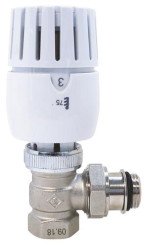Robinet thermostatique équerre femelle 20/27 à élément sensible liquide VT0,5