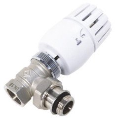 Robinet thermostatique équerre femelle 20/27 à élément sensible liquide VT0,5