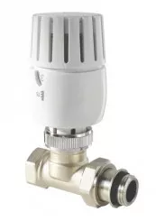 Robinet thermostatique droit femelle 12/17 à élément sensible liquide VT0,5