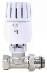 Robinet thermostatique droit femelle 12/17 à élément sensible liquide VT0,5