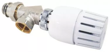 Robinet thermostatique équerre inversée femelle 15/21 à élément sensible liquide VT0,5