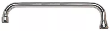 Bec standard par dessus chromé écrou 15/21 250mm