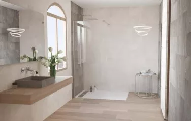 Paroi de douche fixe SCUDO 90cm