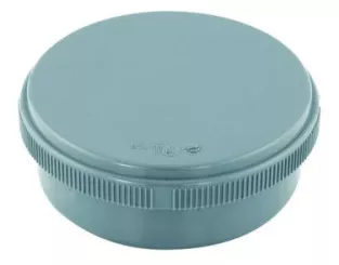 Tampon de visite PVC mâle ø100 avec bouchon 