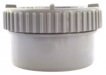 Tampon de visite PVC mâle ø100 avec bouchon 
