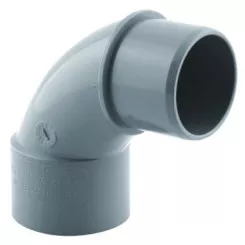 Coude PVC 87°30 mâle femelle ø32