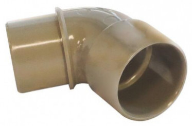 Coude PVC 87°30 mâle femelle ø32
