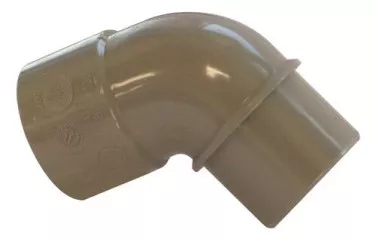 Coude PVC 87°30 mâle femelle ø40