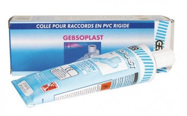 Colle GEBSOPLAST pour tubes et raccords PVC 125ml - GEB