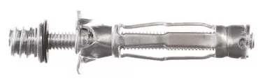 Cheville métal à expansion avec patte à vis ø6x36mm