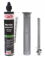 Kit de scellement chimique 300 ml