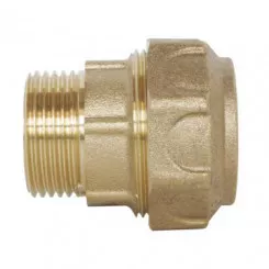 Raccord mâle laiton PE ø20-15/21