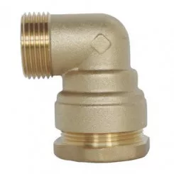Coude laiton mâle SUMO PE ø32-26/34
