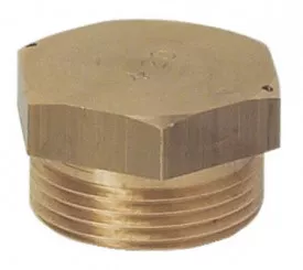 Bouchon à joint plat mâle 6/20