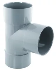 Culotte PVC 87°30 triple femelle ø75