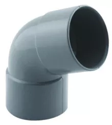 Coude PVC 67.30° double femelle ø40
