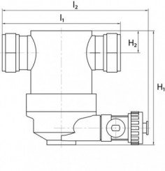 Séparateur de boue horizontal sans insert magnétique F20/27 - reflex