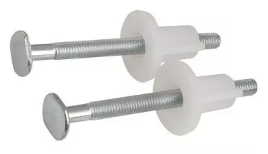Fixations d'abattant de cuvette - vis acier