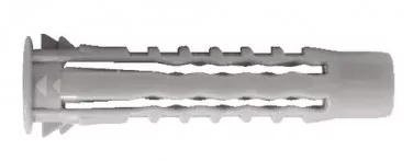 Cheville universelle nylon pour matériaux pleins et creux - Longueur 60 - Mèche ø6