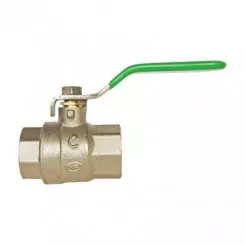 Vanne à sphère NF double femelle 33/42 à manette plate