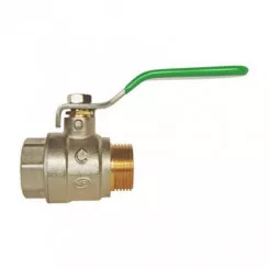 Vanne à sphère NF mâle femelle 26/34 à manette plate