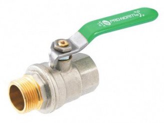 Vanne à sphère NF mâle femelle 40/49 à manette plate