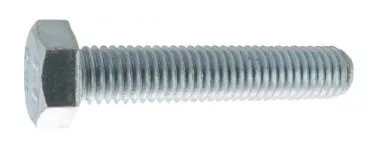 Vis métaux à tête hexagonale ø8 longueur 80 mm