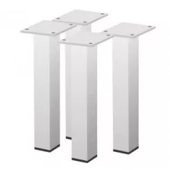 Lot de 4 pieds recoupables pour meuble 