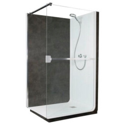 Douche ELMER originale 90x150 cm - Charbon