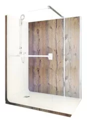 Douche ELMER thermostatique 150x90cm - Sapin