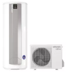 Chauffe eau thermodynamique avec unité extérieure Calypso Split INVERTER 270 litres - ATLANTIC