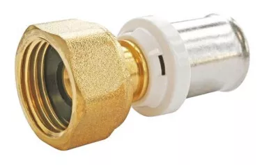 Raccord multicouche écrou tournant à sertir ø26-20/27 - SOMATHERM FOR YOU