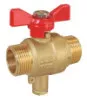 Vanne porte sonde double mâle 20/27