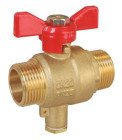 Vanne porte sonde double mâle 20/27