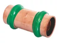 Manchon FF cuivre à sertir EAU ø35