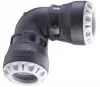 Coude 90° plastique enclipsable ø25 PE - PLASSON