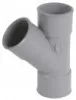 Culotte PVC 45° triple femelle ø100 - NICOLL