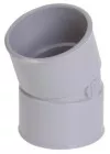 Coude PVC 20° double femelle ø40 - NICOLL