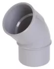 Coude PVC 45° mâle femelle ø75 - NICOLL