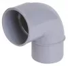 Coude PVC 87°30 mâle femelle ø100 - NICOLL