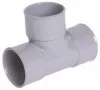 Té pied de biche PVC 87°30 triple femelle ø40 et ø32 au centre - NICOLL