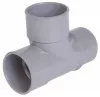 Té pied de biche PVC 87°30 mâle ø40 femelle ø32 - NICOLL