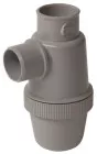 Siphon de parcours équerre coller ø40 - NICOLL