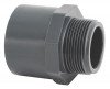 Embout fileté PVC Pression Ø 20/16x12/17