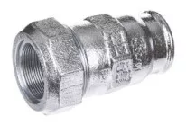 Raccord à compression femelle fonte malléable pour tube acier ø40 - F40/49 GEBO ORIGINAL