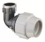 Coude 90° à compression femelle 26/34 PE ø32 - PLASSON