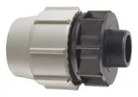 Raccord à compression mâle 20/27 PE ø25 - PLASSON